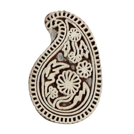 Set of 1 Piece New Wooden Printing Block